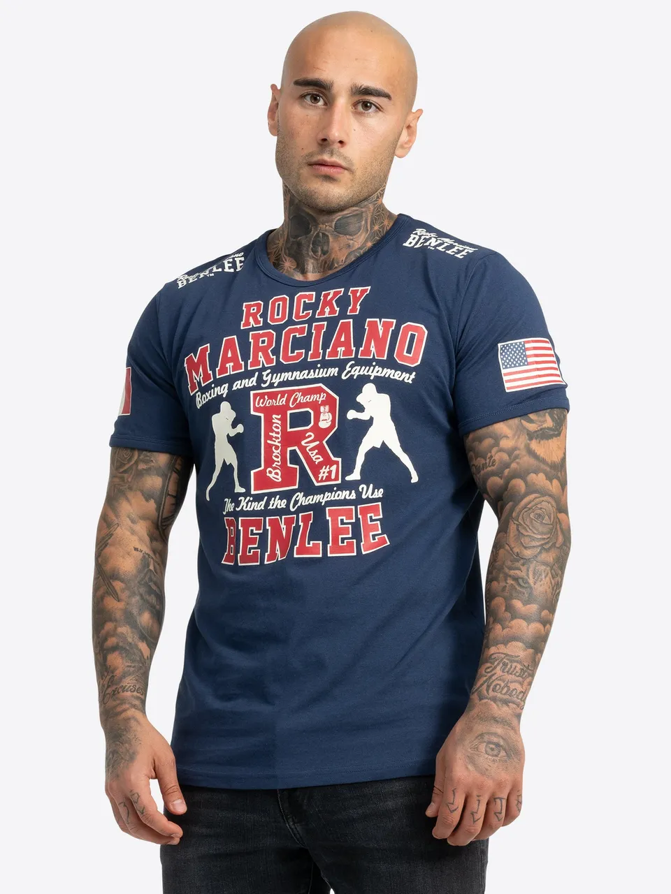 benlee-gymnasium-box-t-shirt-rocky-marciano-herren-aus-baumwolle image 1