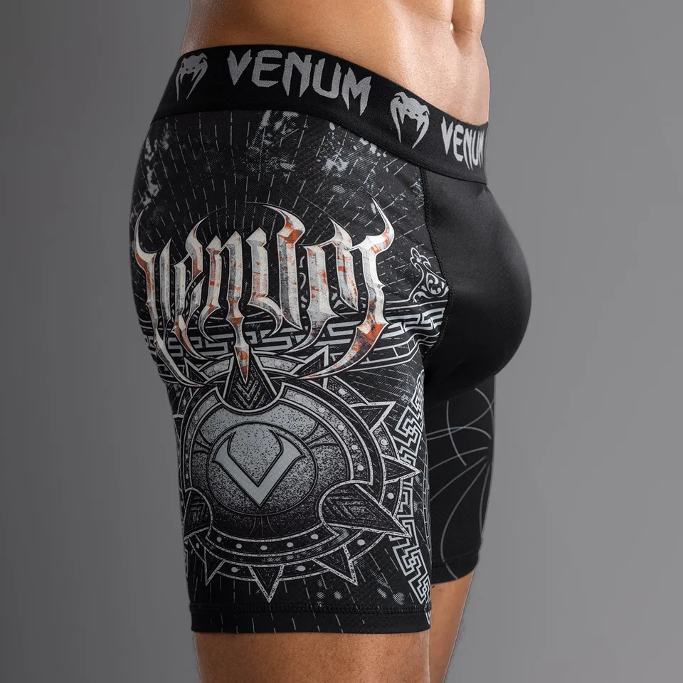 venum-gladiator-5-0-vale-tudo-shorts-herren-schwarz-silber image 1