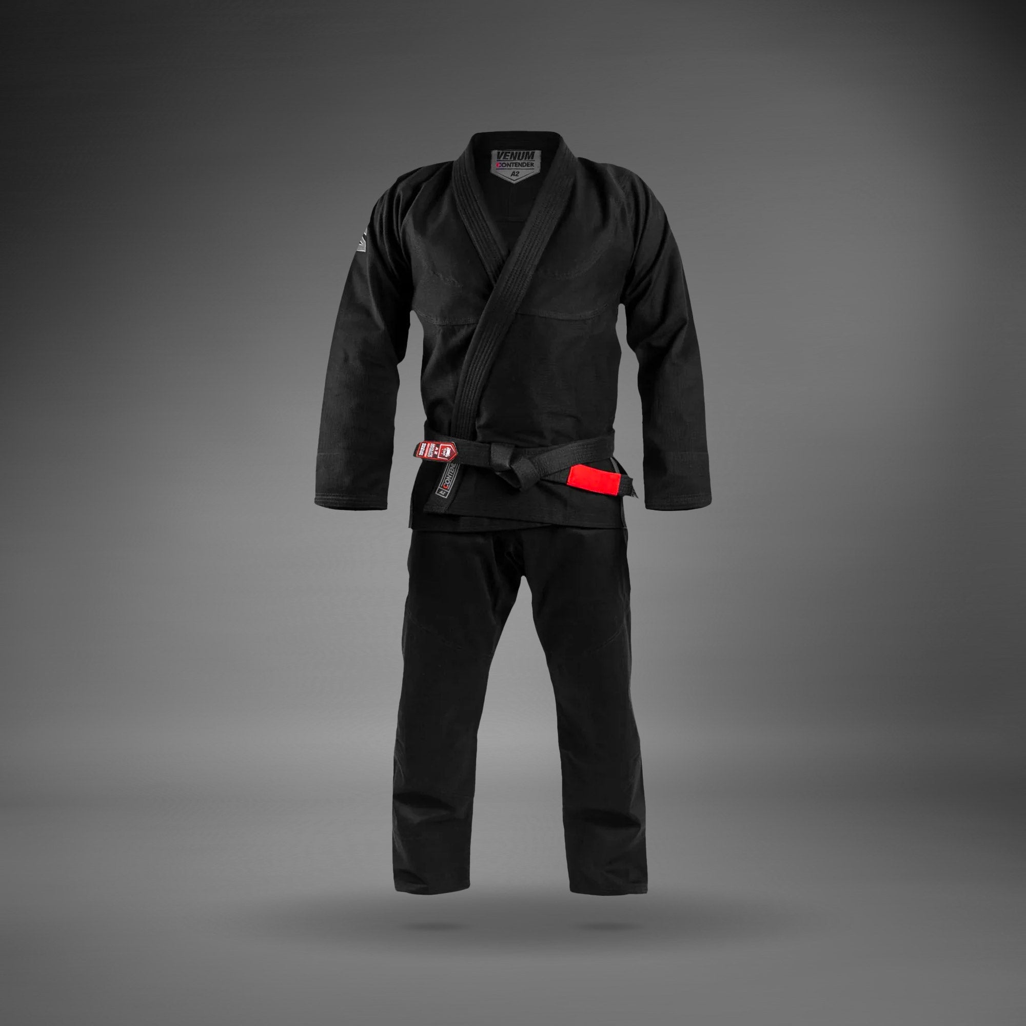 venum-contender-evo-bjj-gi-schwarz-bjj-anzug-herren-damen image 1