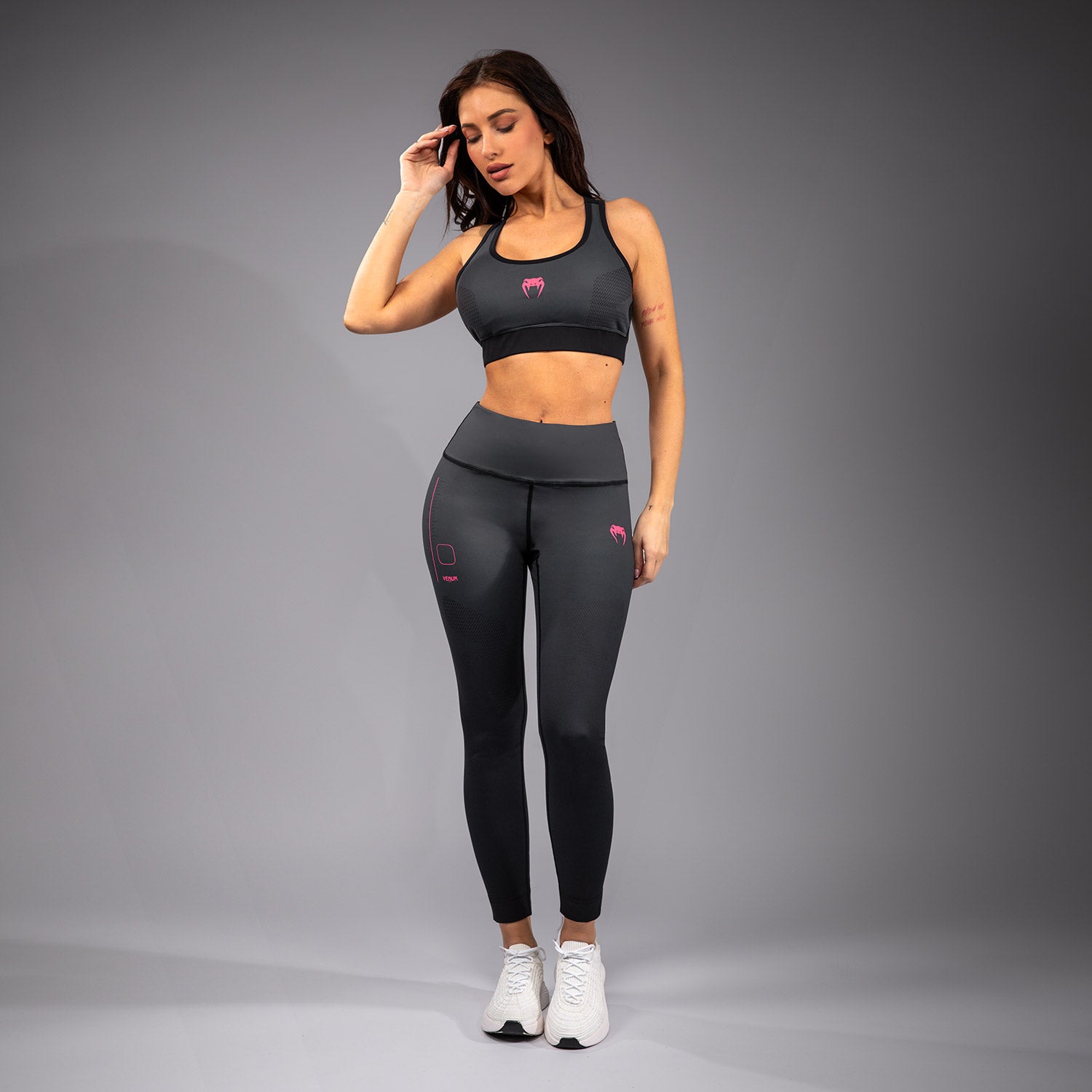 venum-tactical-xt-leggings-damen-schwarz-sturmgrau image 2