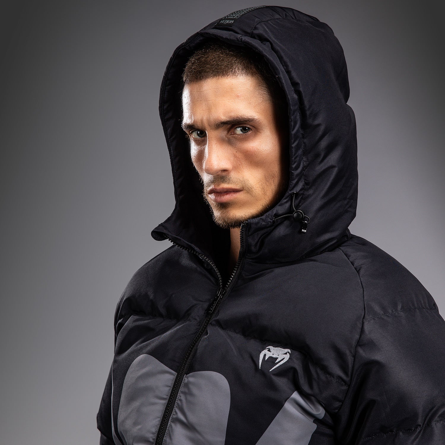 venum-attack-daunenjacke-herren-storm-grau image 4
