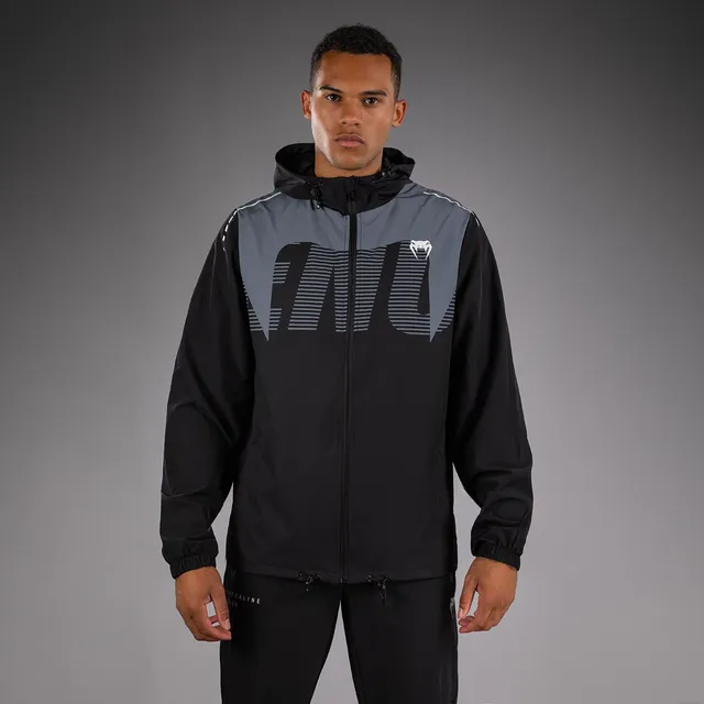 venum-adrenaline-trainingsjacke-schwarz-silbergrau image 1