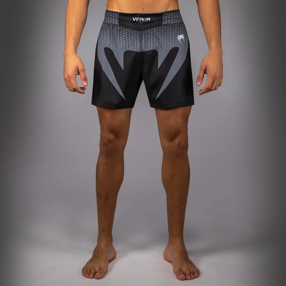 venum-no-gi-fightshorts-schwarz-silbergrau image 1