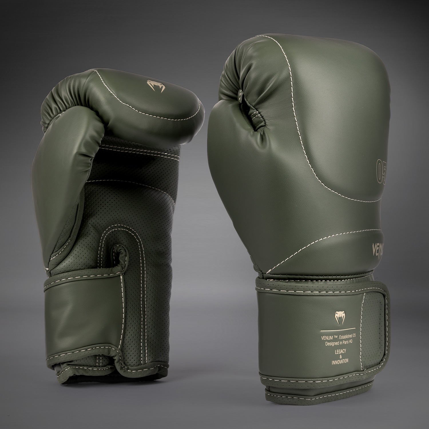 venum-impact-evo-boxhandschuhe-military-green image 1