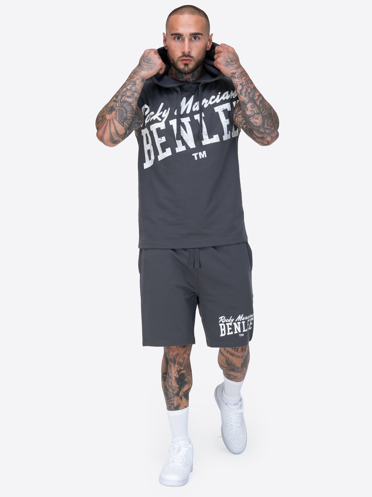 benlee-warwick-rmelloser-hoodie-herren-mit-kapuze-und-frontprint image 2