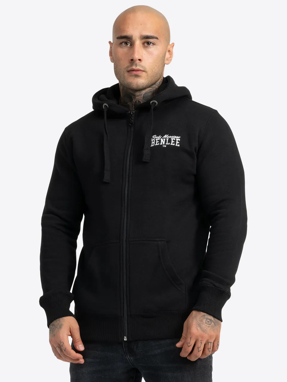 benlee-chest-logo-kapuzen-sweatjacke-herren image 1