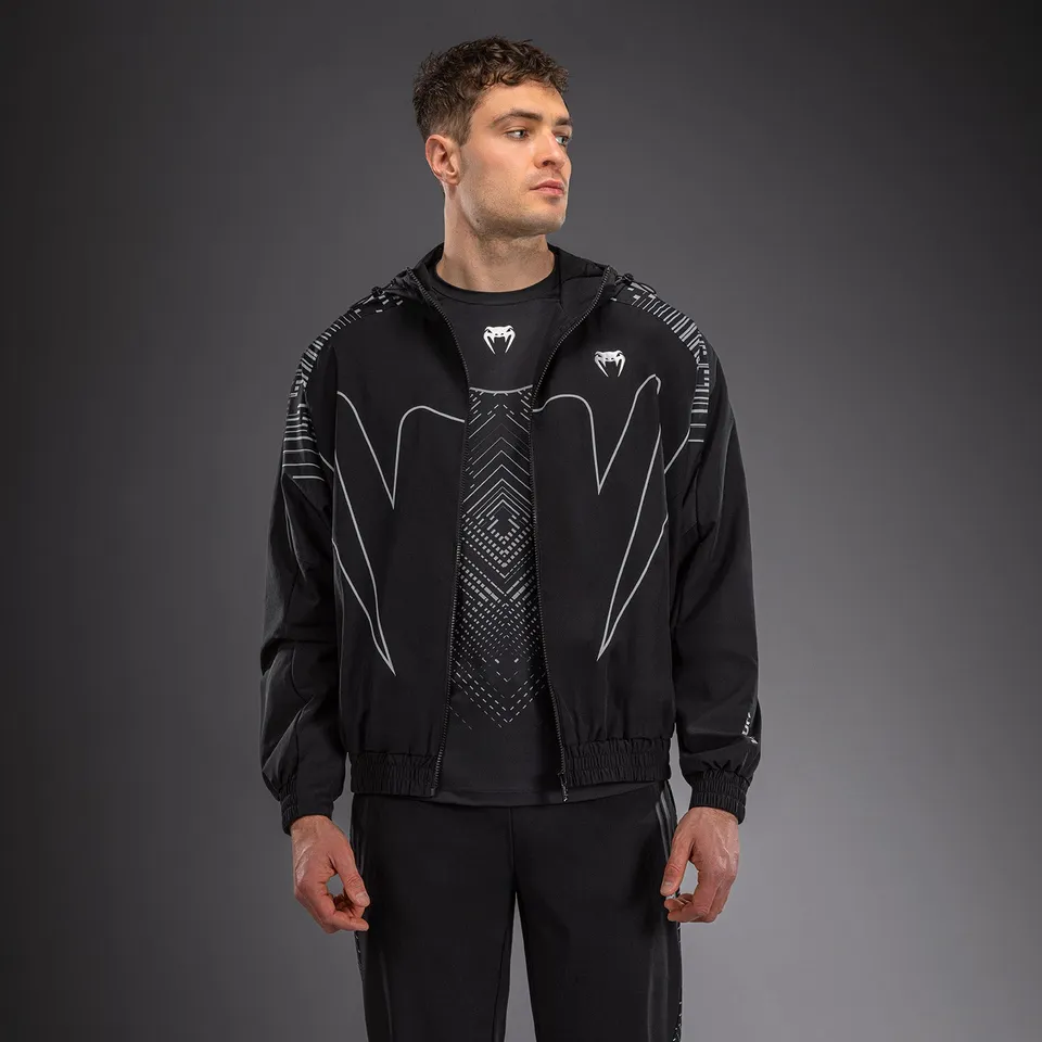 venum-midnight-fury-trainingsjacke-herren-mitternachtsblau-grau-silber image 1