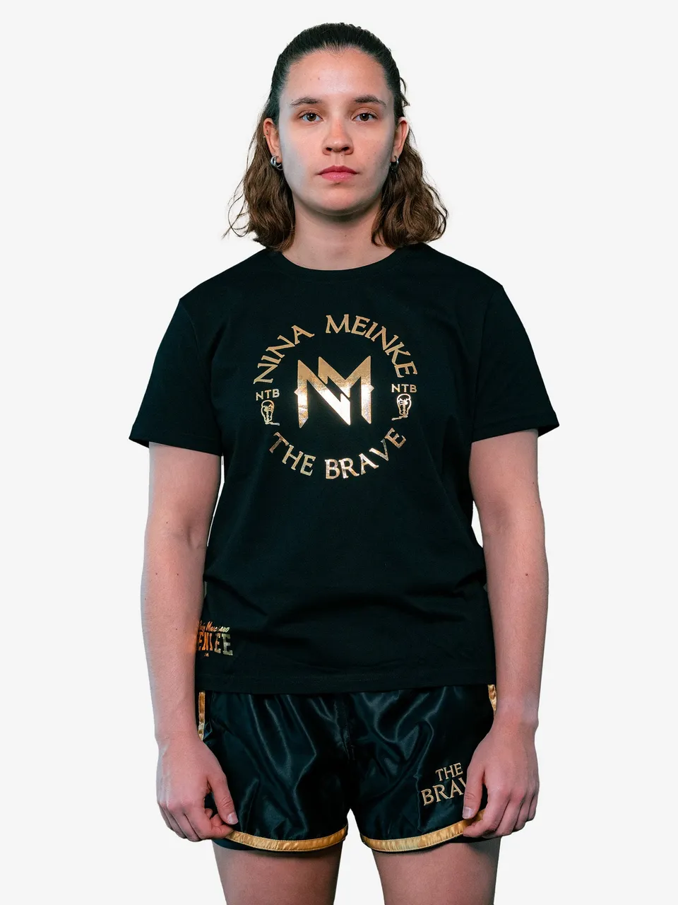 benlee-lanesboro-t-shirt-damen-baumwolle-gold-print image 1