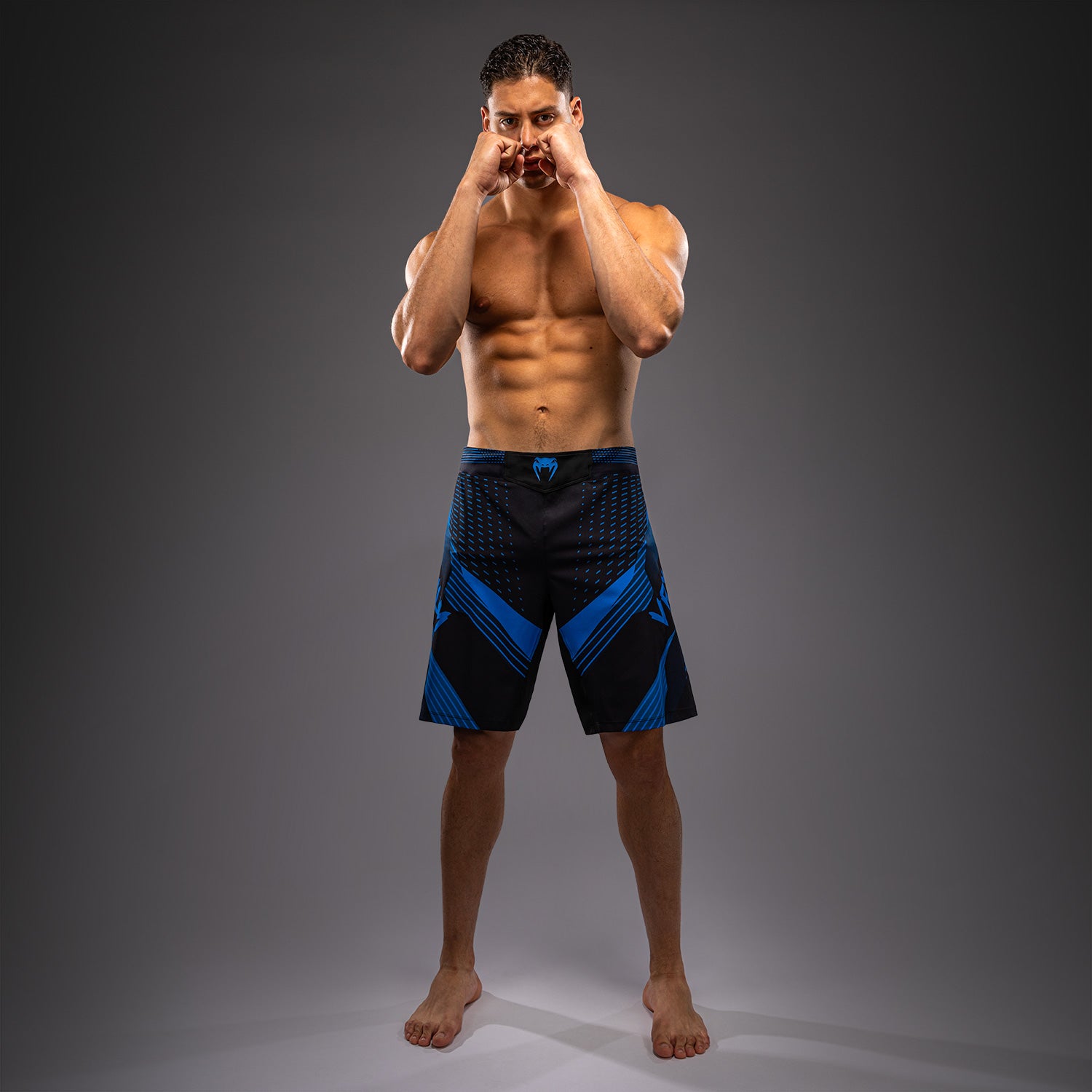venum-no-gi-6-0-fightshorts-schwarz-blau image 7