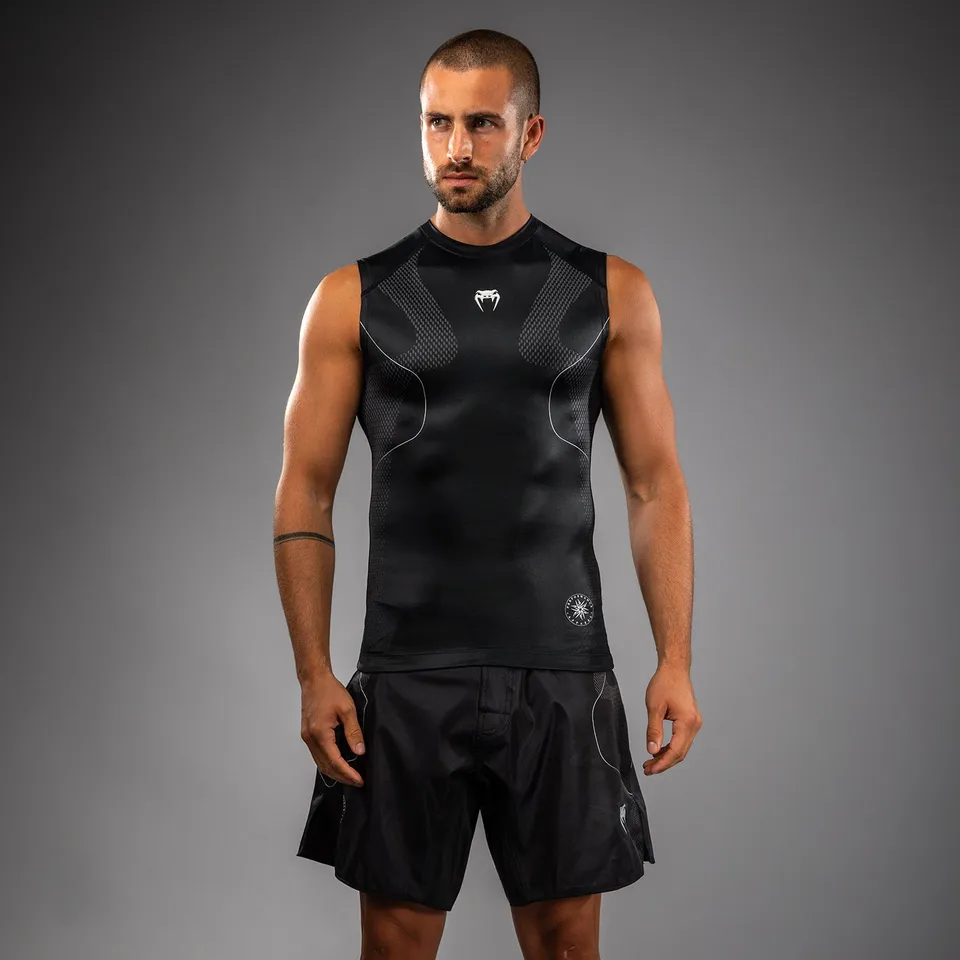 venum-nexus-rmelloses-rashguard-schwarz-silber image 1