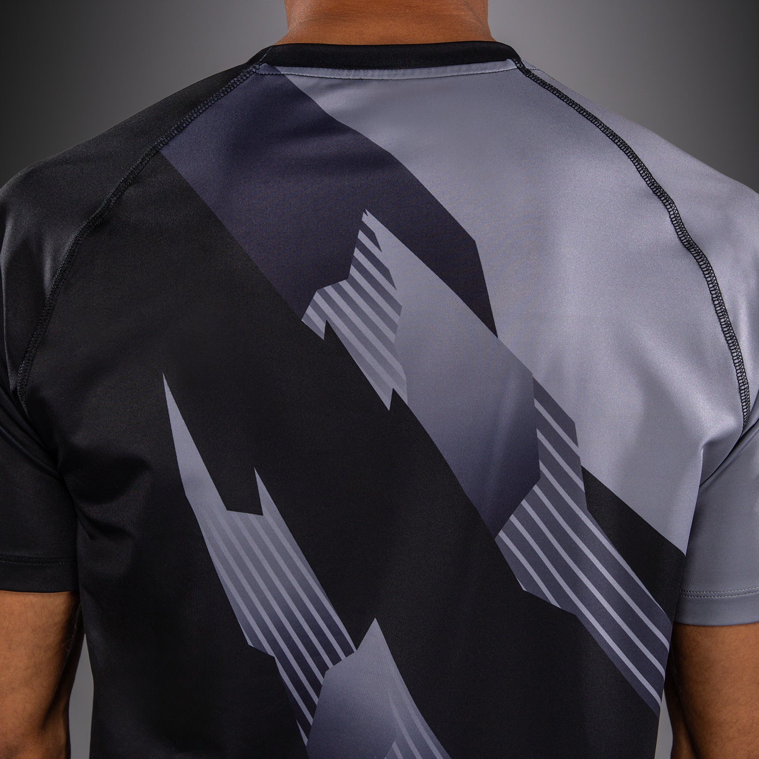 venum-no-gi-6-0-dry-tech-t-shirt-schwarz-grau image 7