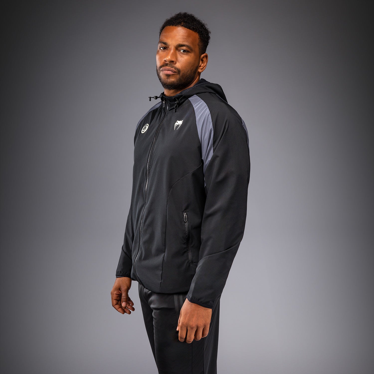venum-x-roger-gracie-academy-trackjacke-schwarz image 3