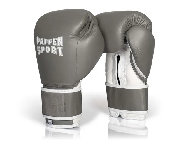 paffen-sport-pro-klett-boxhandschuhe-echtleder-training image 1