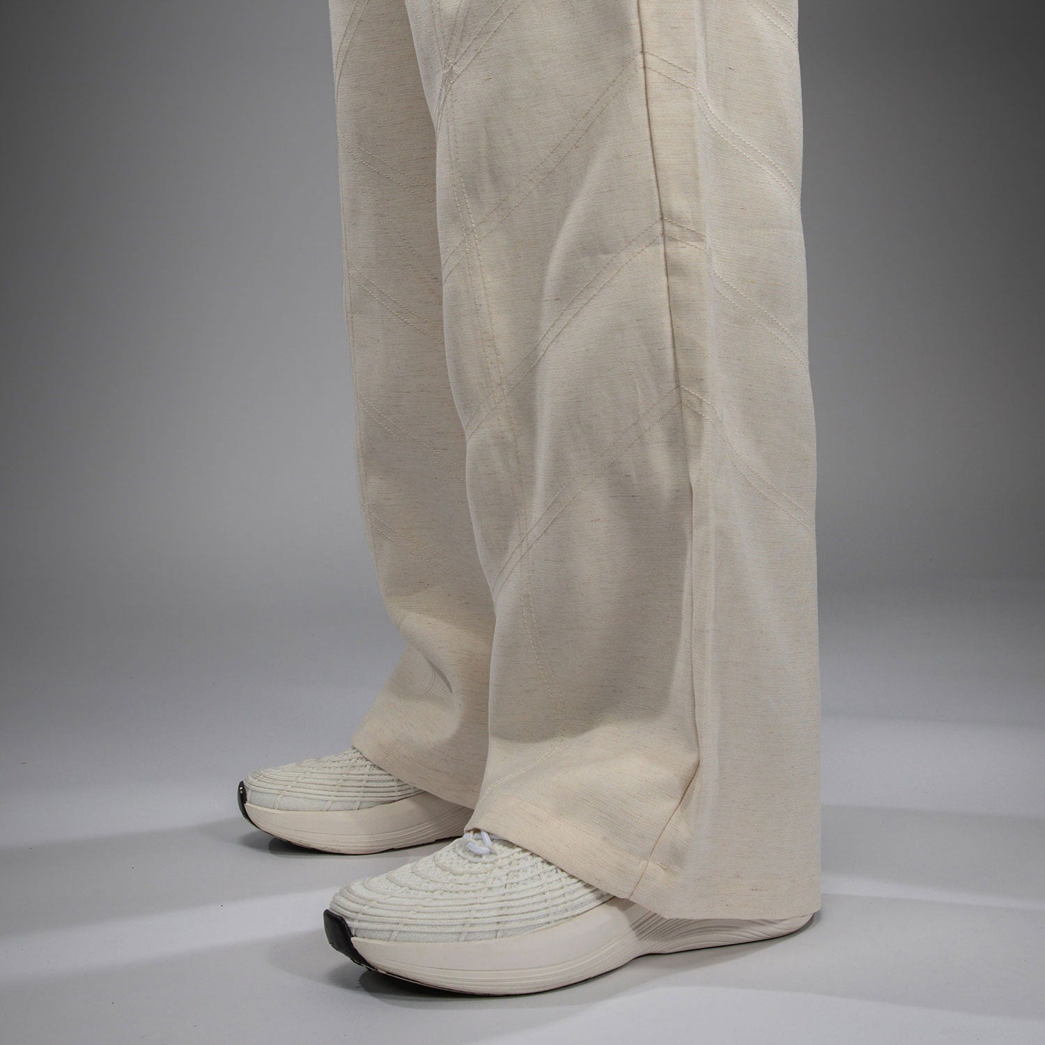 venum-serpenti-damen-hose-elfenbein-burgunder image 8