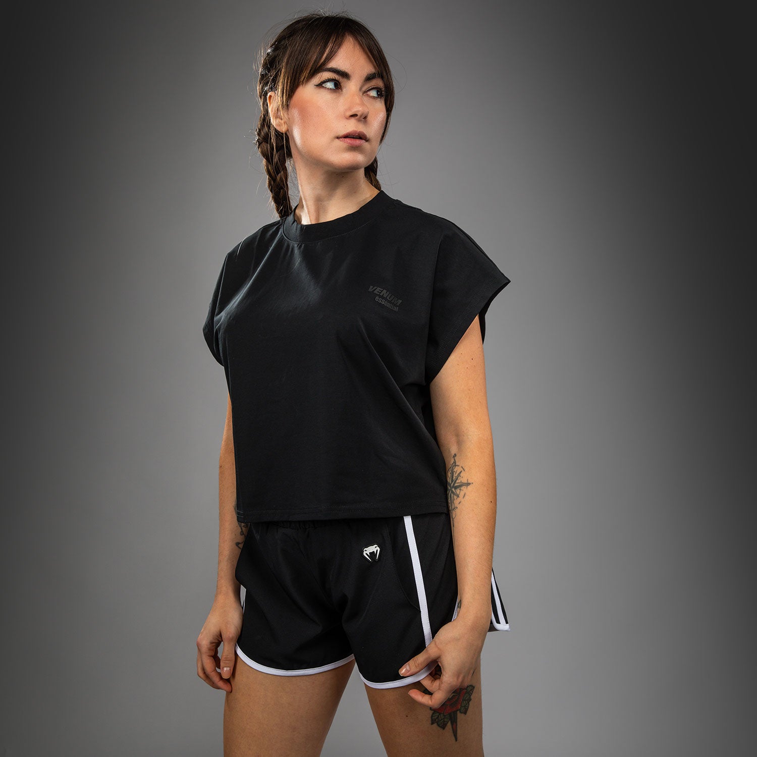 venum-twilight-damen-t-shirt-schwarz image 3