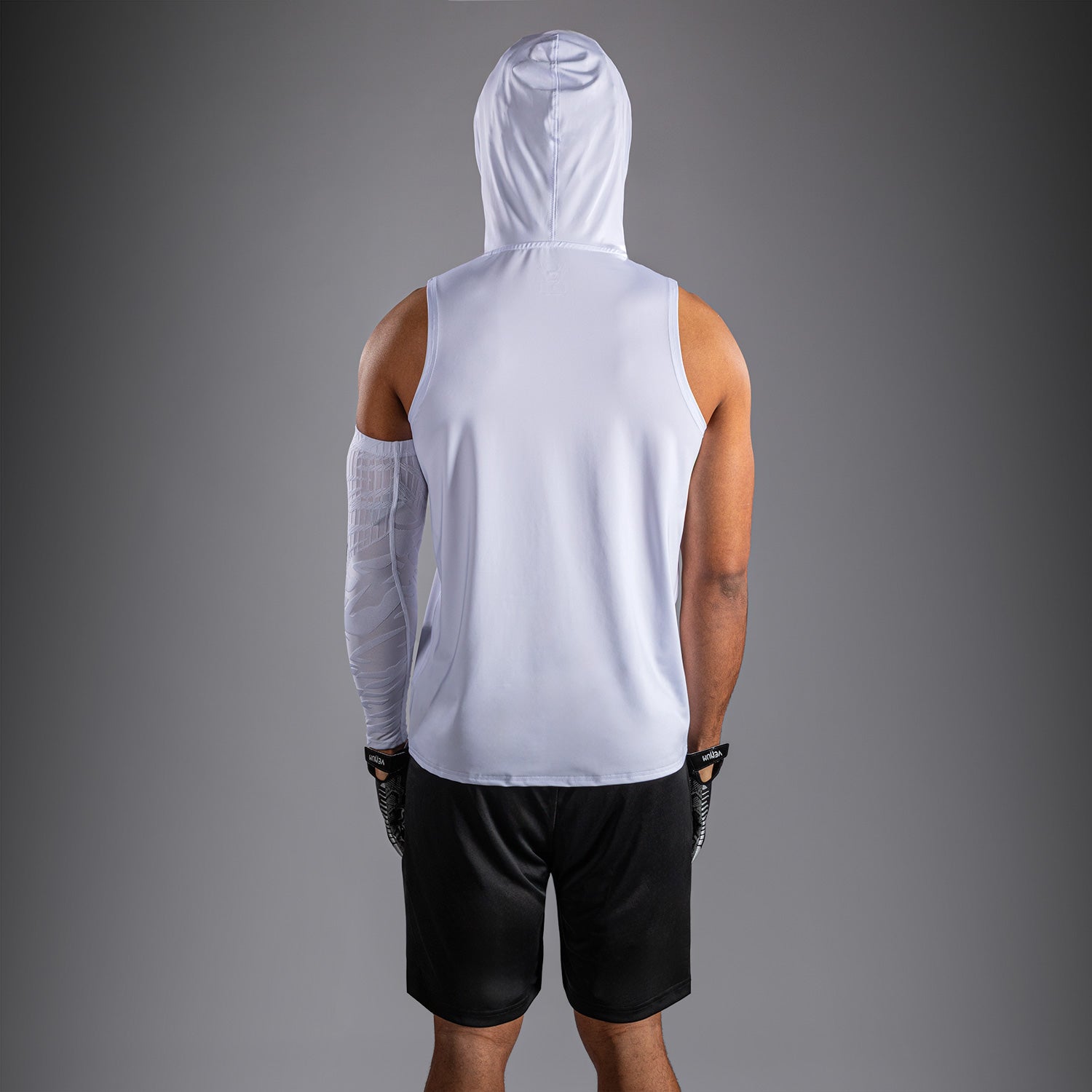 venum-elite-rmelloser-dry-tech-kapuzenpullover-wei image 5