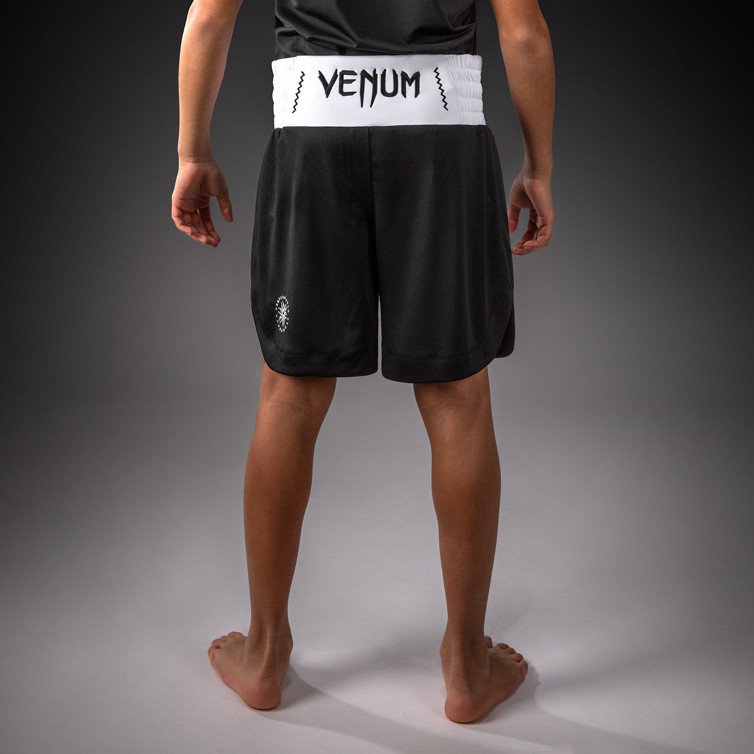 venum-classic-boxshorts-f-r-kinder-schwarz-wei image 2