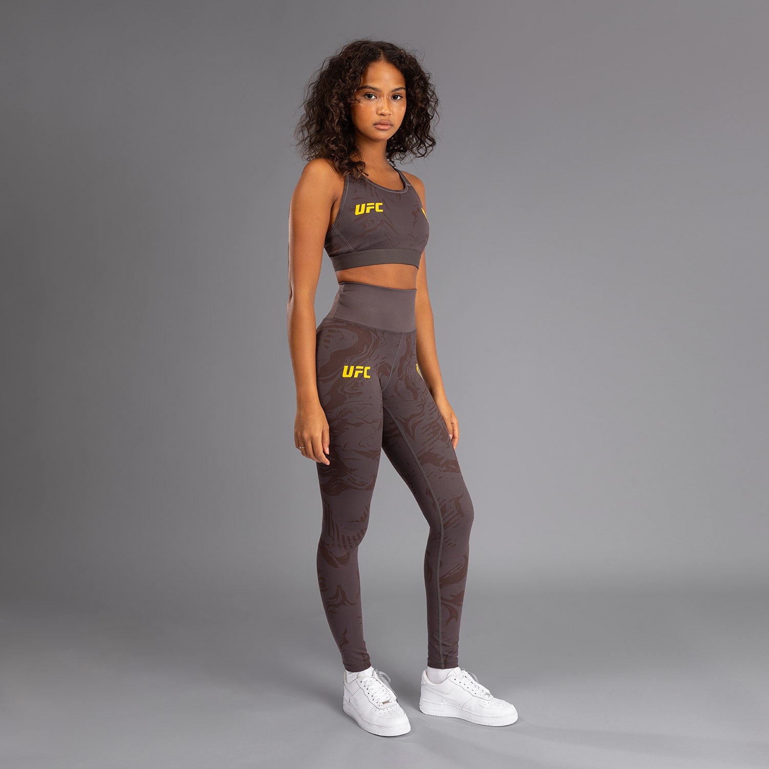 ufc-fusion-by-venum-fight-week-damen-performance-tight-erdiges-braun image 3