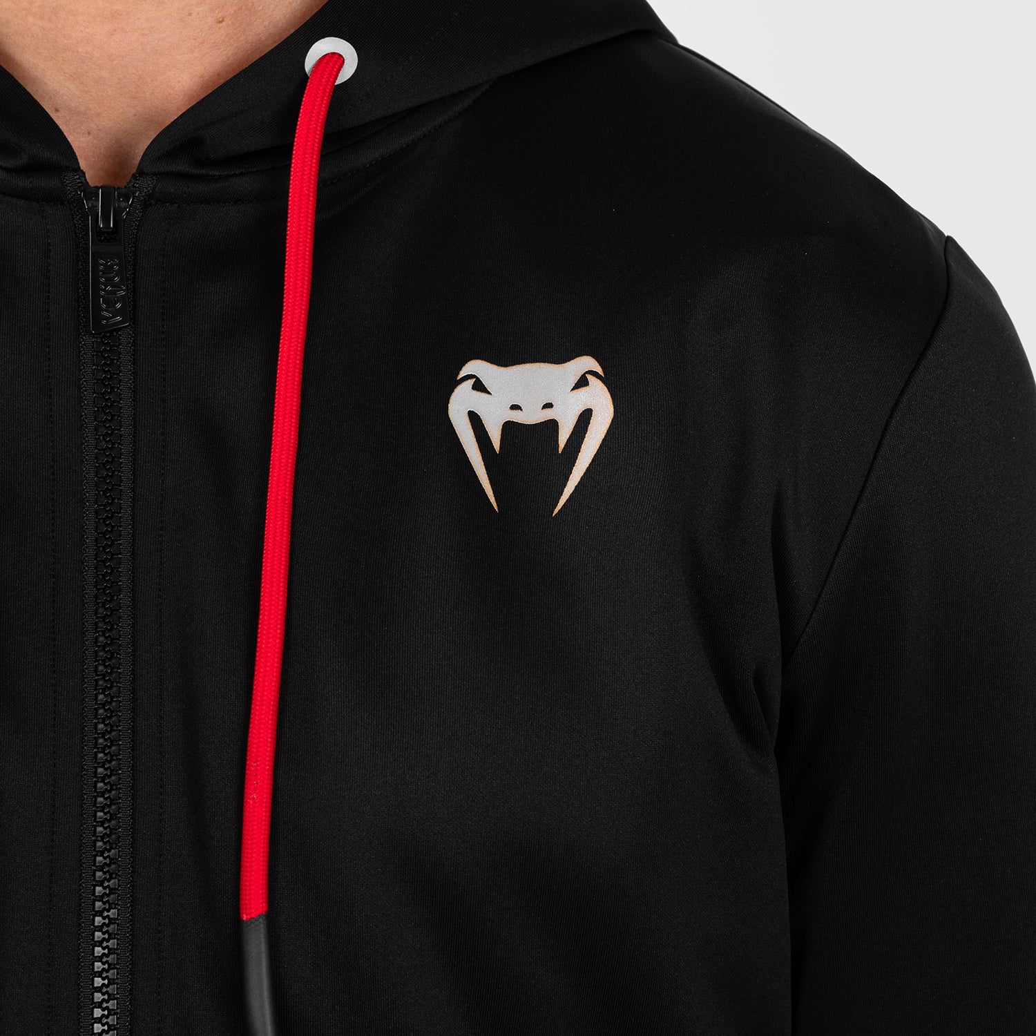 ufc-venum-performance-institute-2-0-herren-zip-hoodie-schwarz-rot image 7