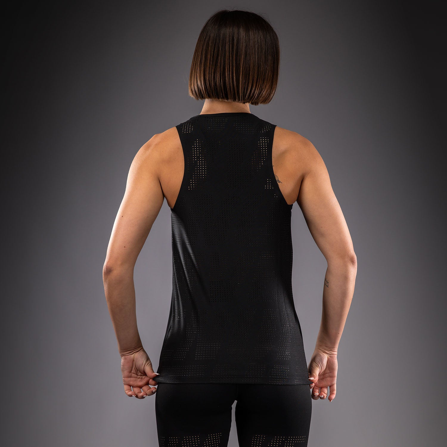 venum-lazer-dry-tech-tanktop-damen-schwarz-gelb image 3