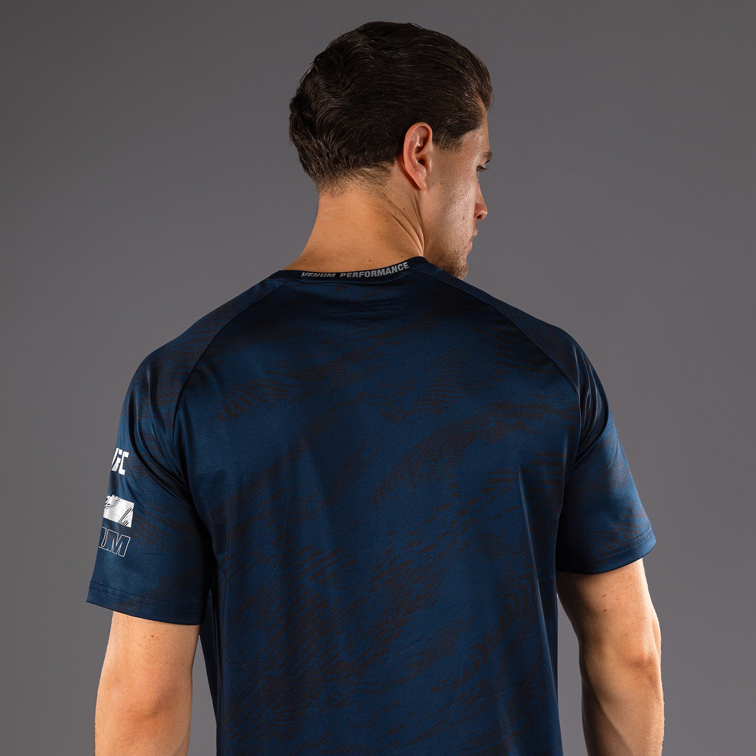 ufc-fusion-by-venum-fight-week-dry-tech-t-shirt-ozeanisches-blau image 2