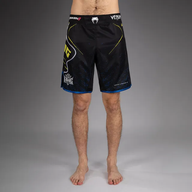 venum-x-tekken-8-king-fightshorts-schwarz-gelb image 1