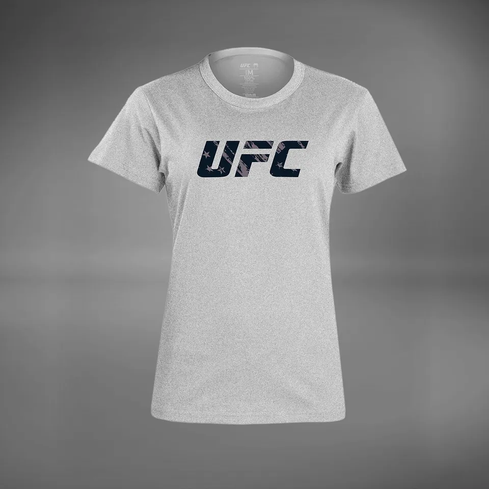 ufc-unrivaled-by-venum-justin-gaethje-damen-t-shirt-grau image 1