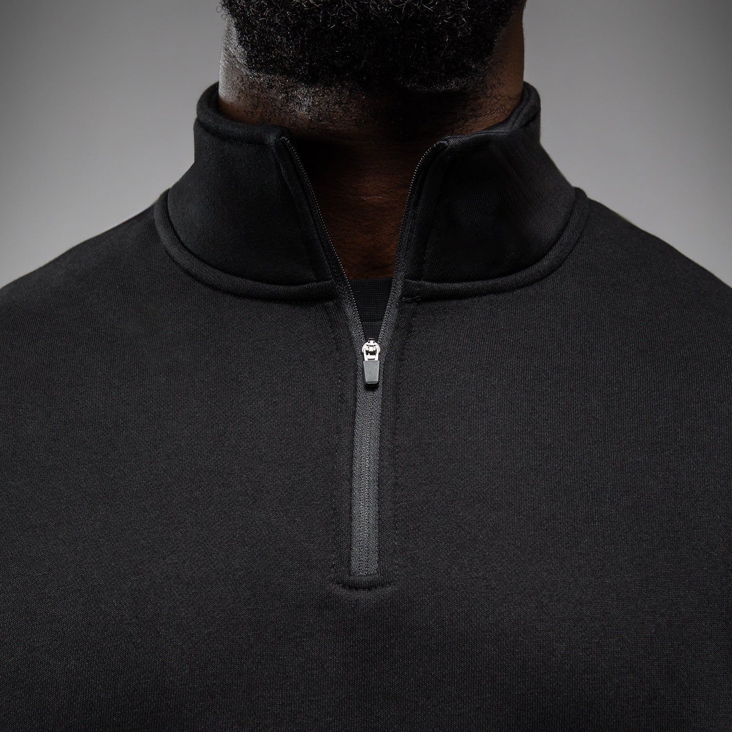 venum-eclipse-half-zip-sweatshirt-herren-schwarz-ivory image 6