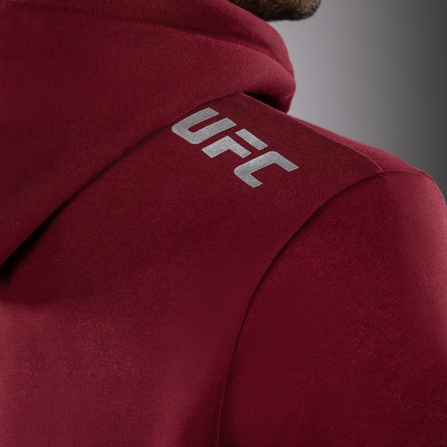 ufc-zenith-by-venum-authentic-fight-week-pullover-hoodie-herren-burgunderrot image 6