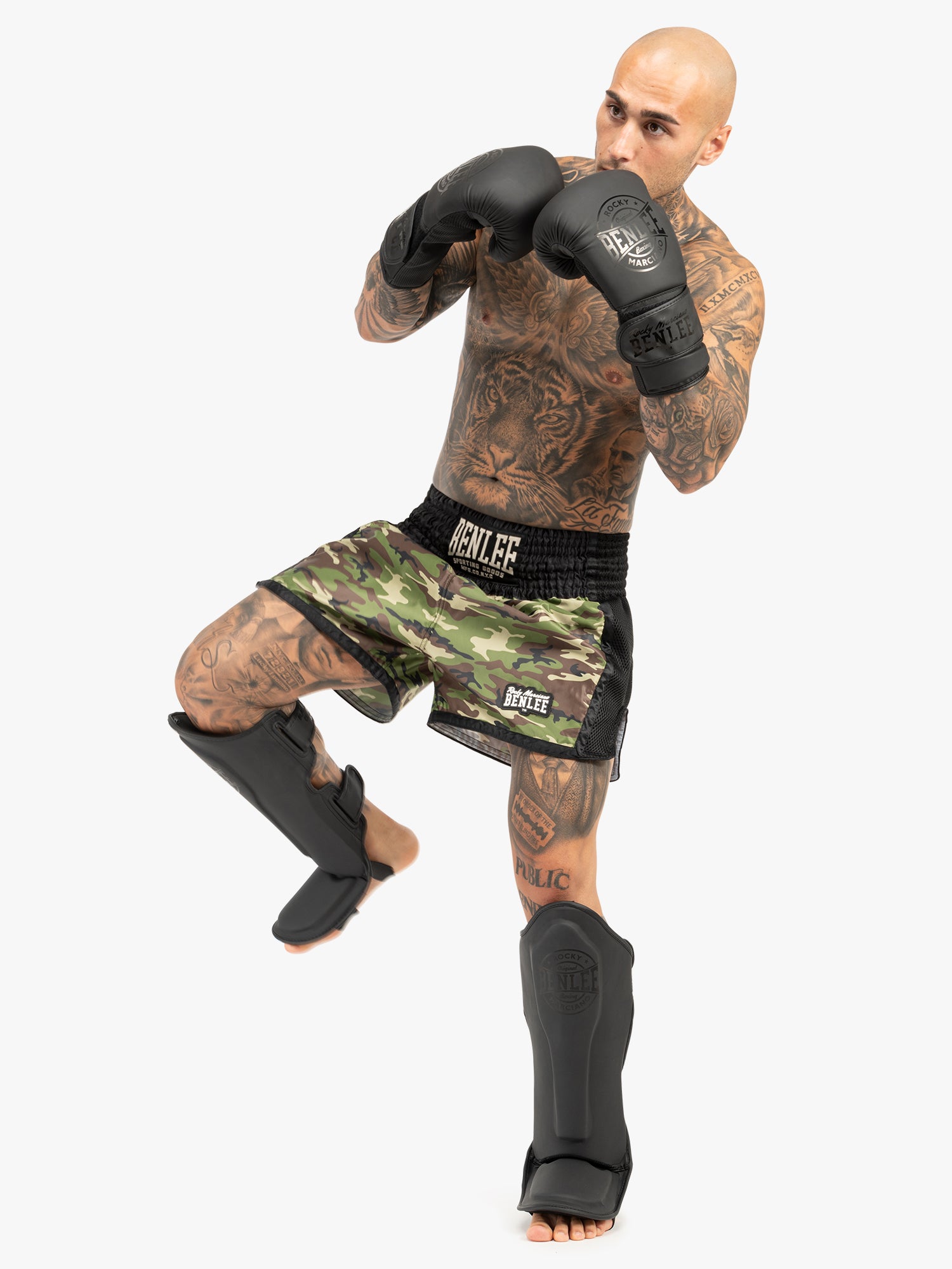 benlee-hinkley-muay-thai-shorts-satin image 2