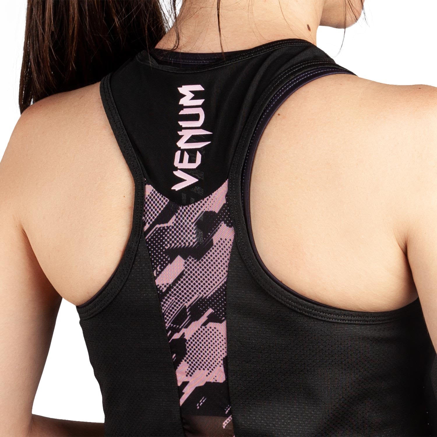 venum-tecmo-rmelloses-shirt-damen-schwarz-rosa image 4