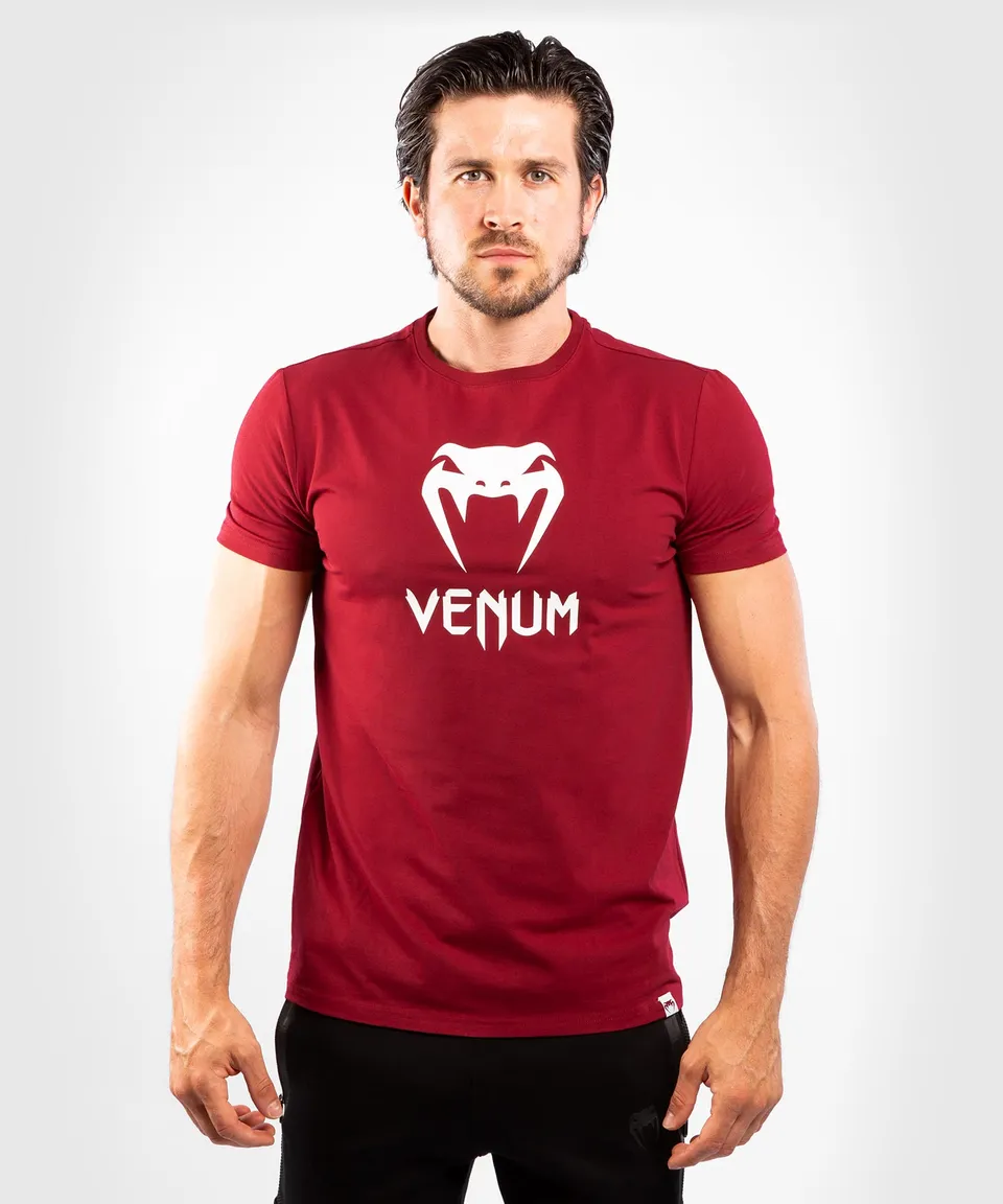 venum-classic-t-shirt-burgunderrot image 1