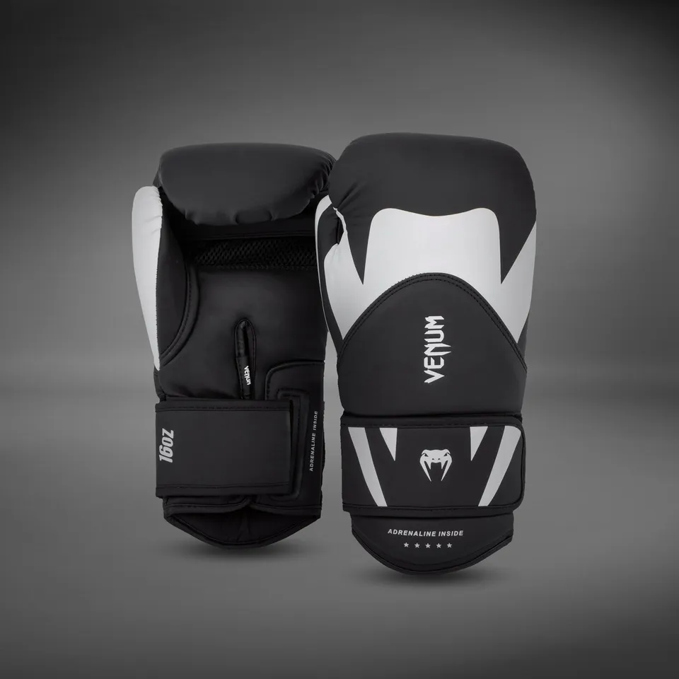 venum-challenger-4-0-boxhandschuhe-schwarz-wei image 1
