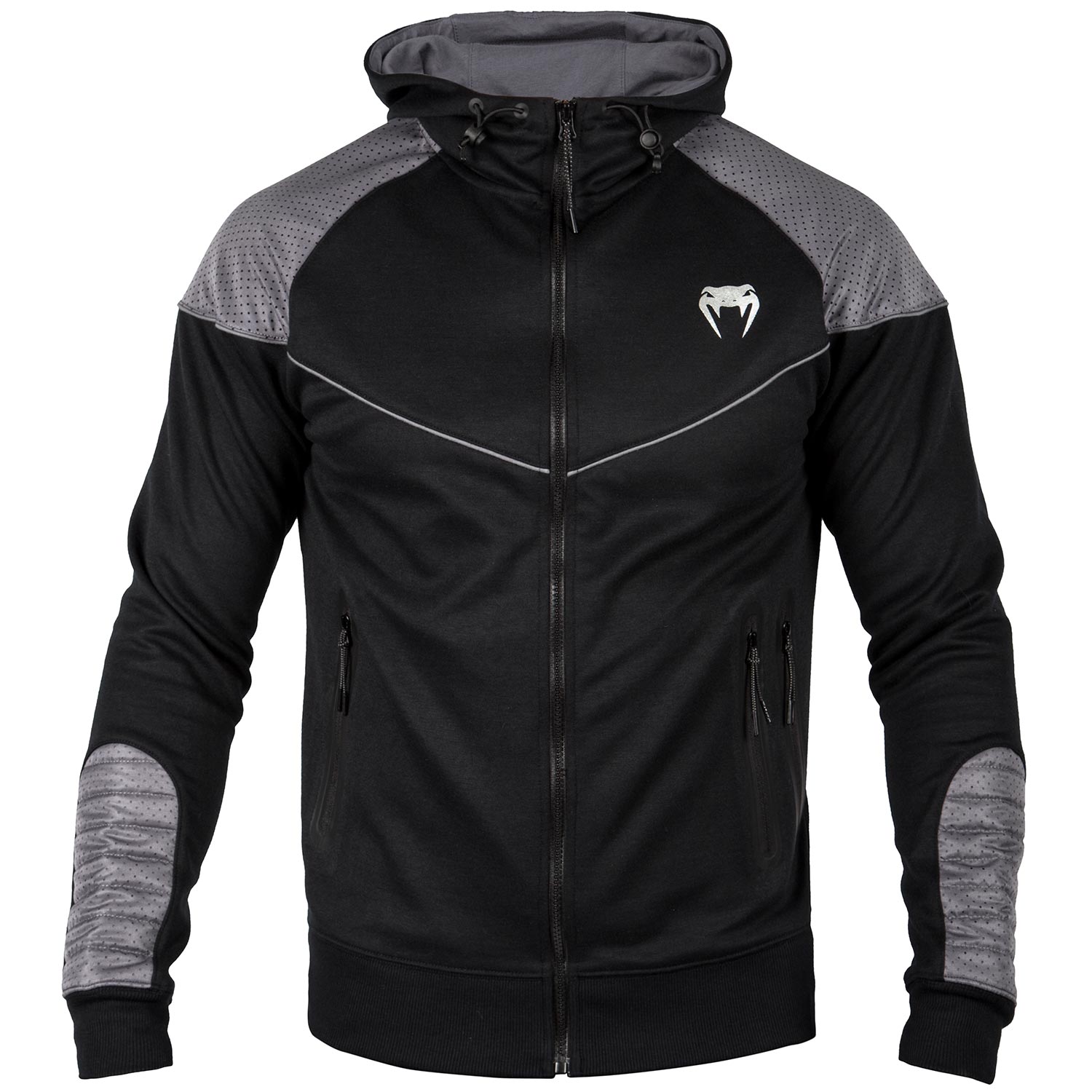 venum-laser-hoody-kapuzenpullover-schwarz image 1