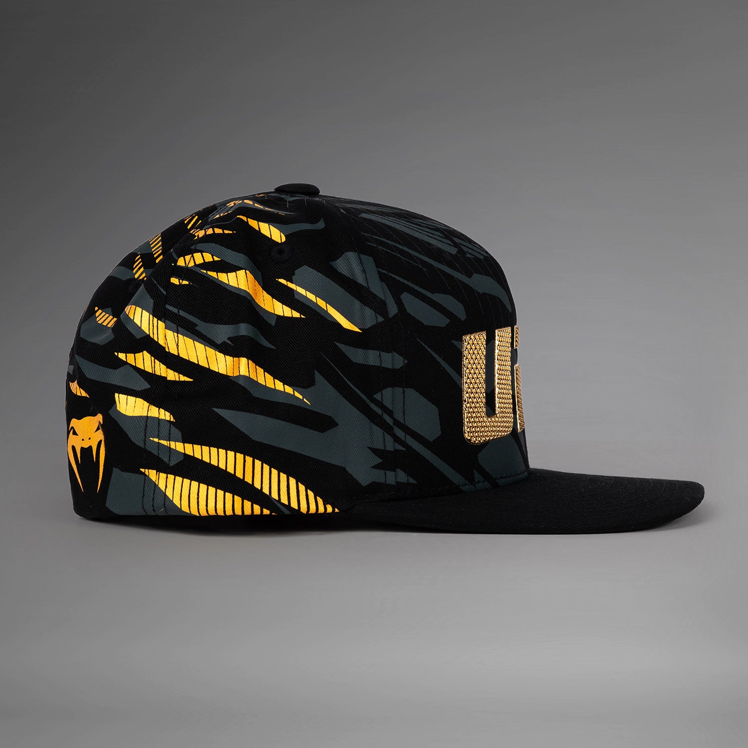 ufc-fusion-by-venum-authentic-fight-night-sport-cap-champion-schwarz-gold image 2
