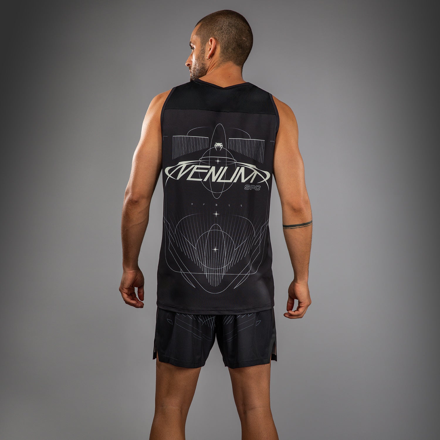 venum-eclipse-dry-tech-tank-top-schwarz-ivory-herren image 3
