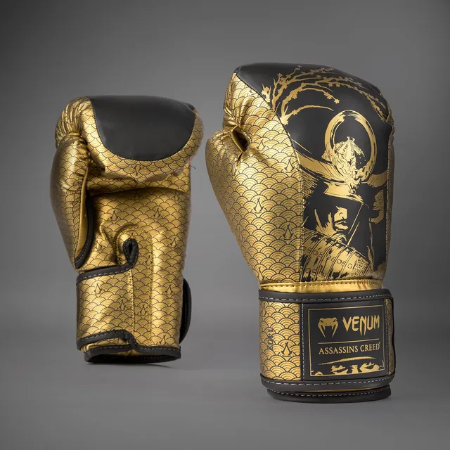 venum-x-assassin-s-creed-shadows-boxhandschuhe-schwarz-gold image 1