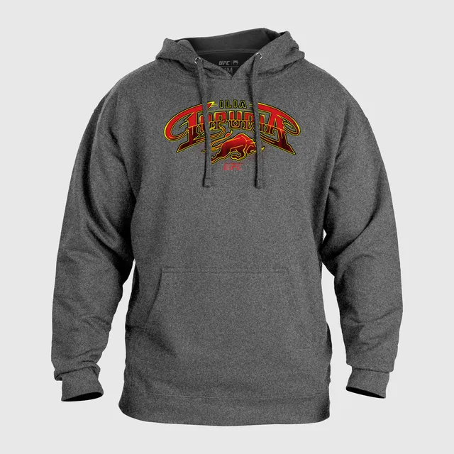 ufc-unrivaled-by-venum-ilia-topuria-hoodie-herren-heather-grey image 1