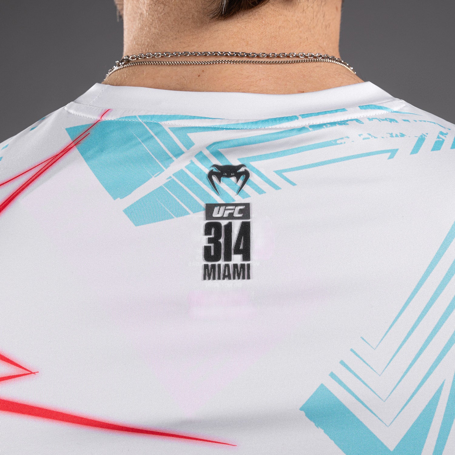 ufc-fusion-by-venum-miami-edition-fight-week-dry-tech-t-shirt-herren-wei image 7