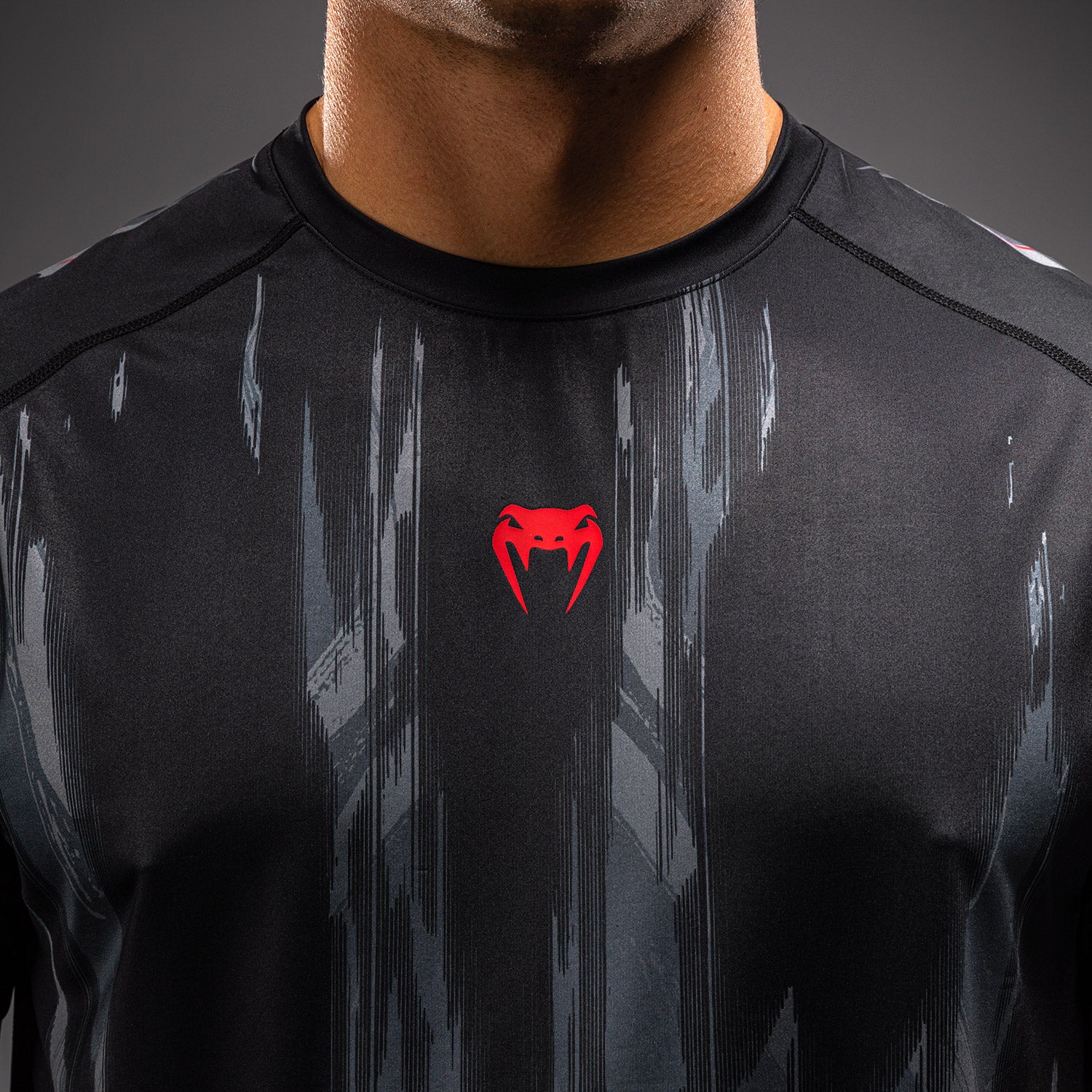 venum-demon-dry-tech-t-shirt-schwarz-grau image 5