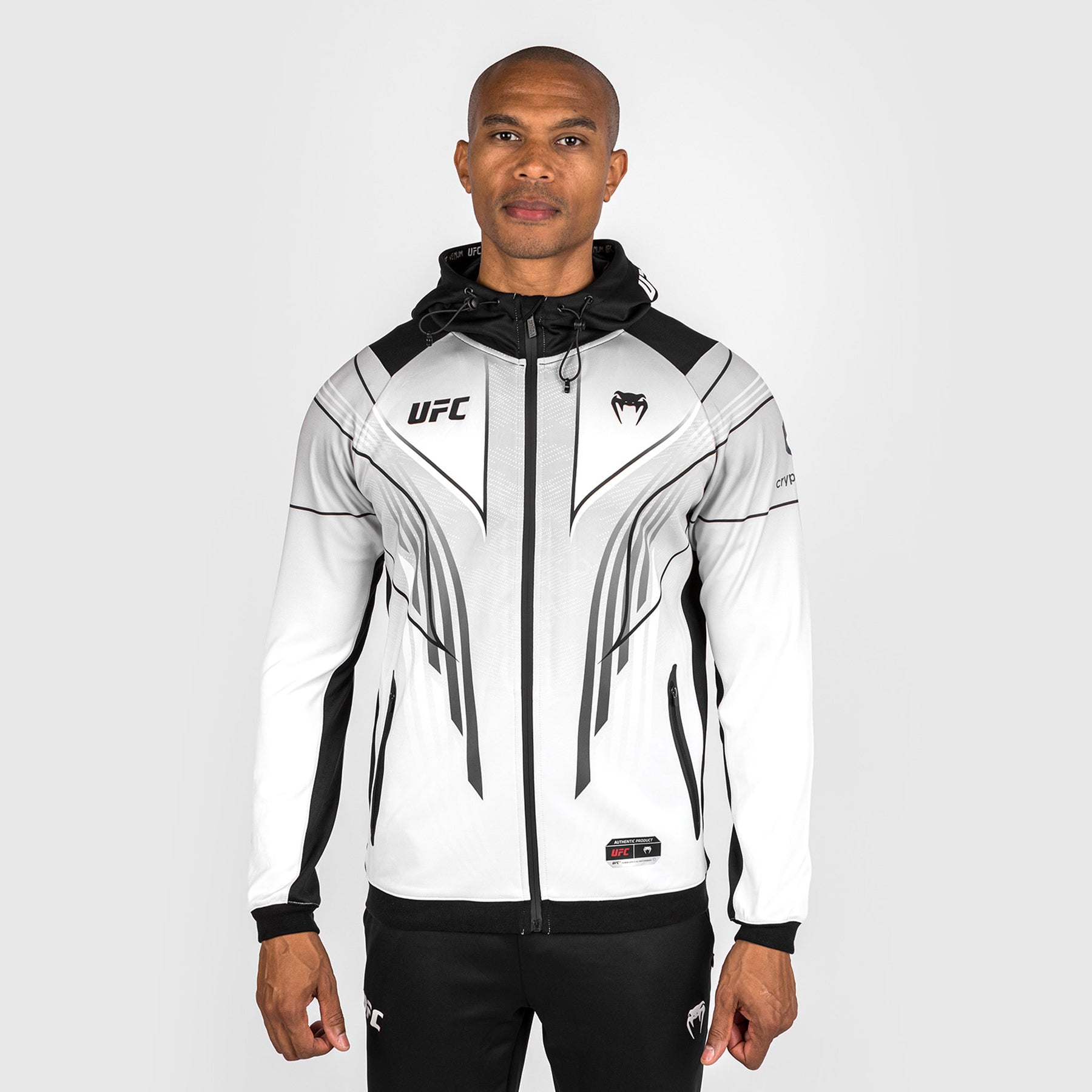 ufc-venum-authentic-fight-night-2-0-walkout-hoodie-herren-personalisiert-wei image 2