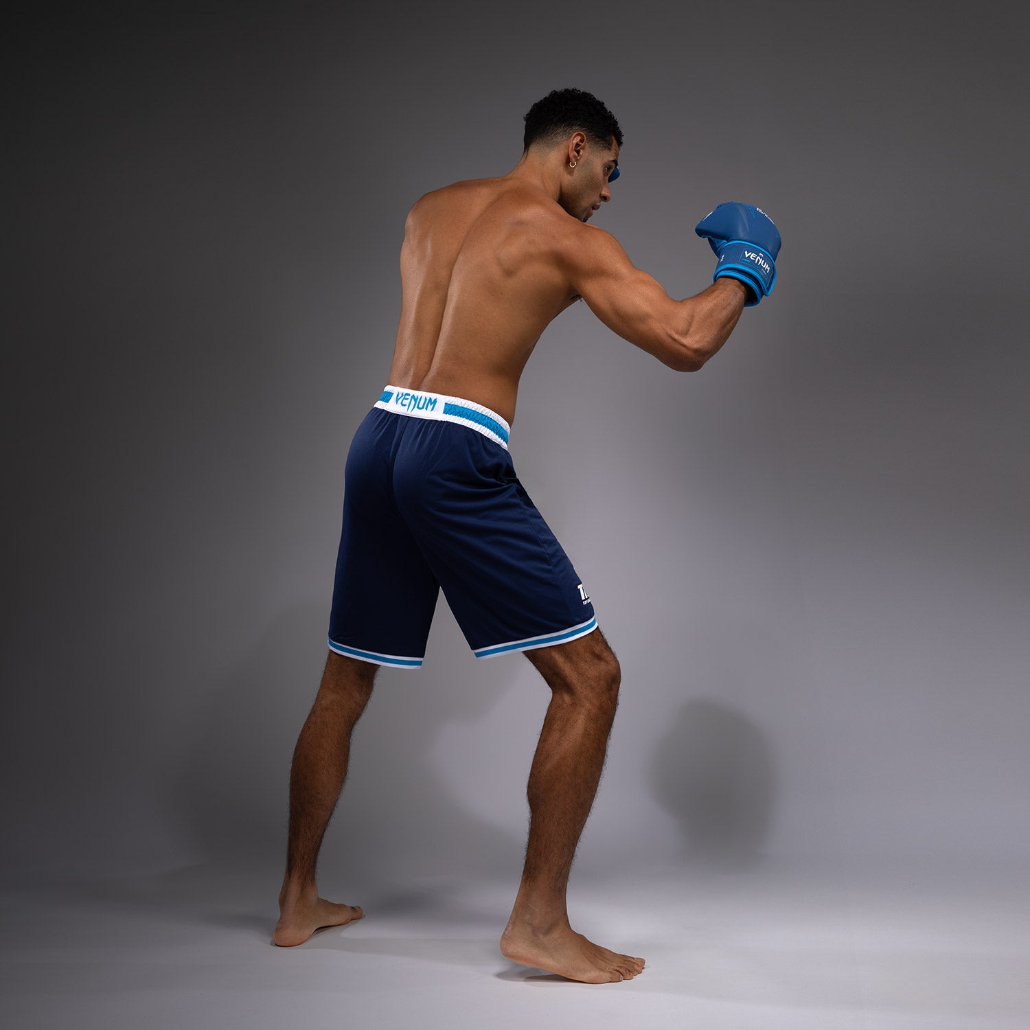 venum-x-top-rank-original-basketballshorts-herren-marineblau image 2
