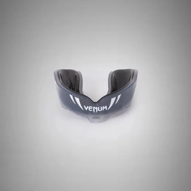 venum-challenger-kinder-mundschutz-mit-riemen-ohne-riemen-schwarz-transparent image 1