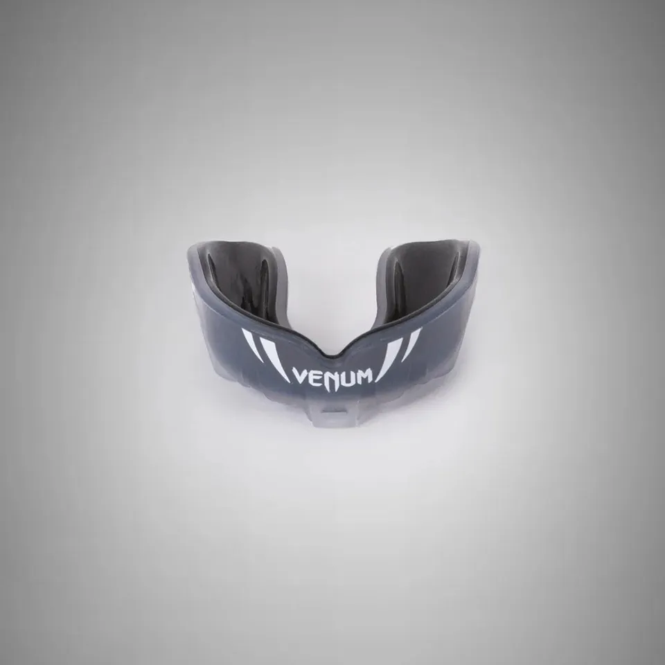 venum-challenger-kinder-mundschutz-mit-riemen-ohne-riemen-schwarz-transparent image 1