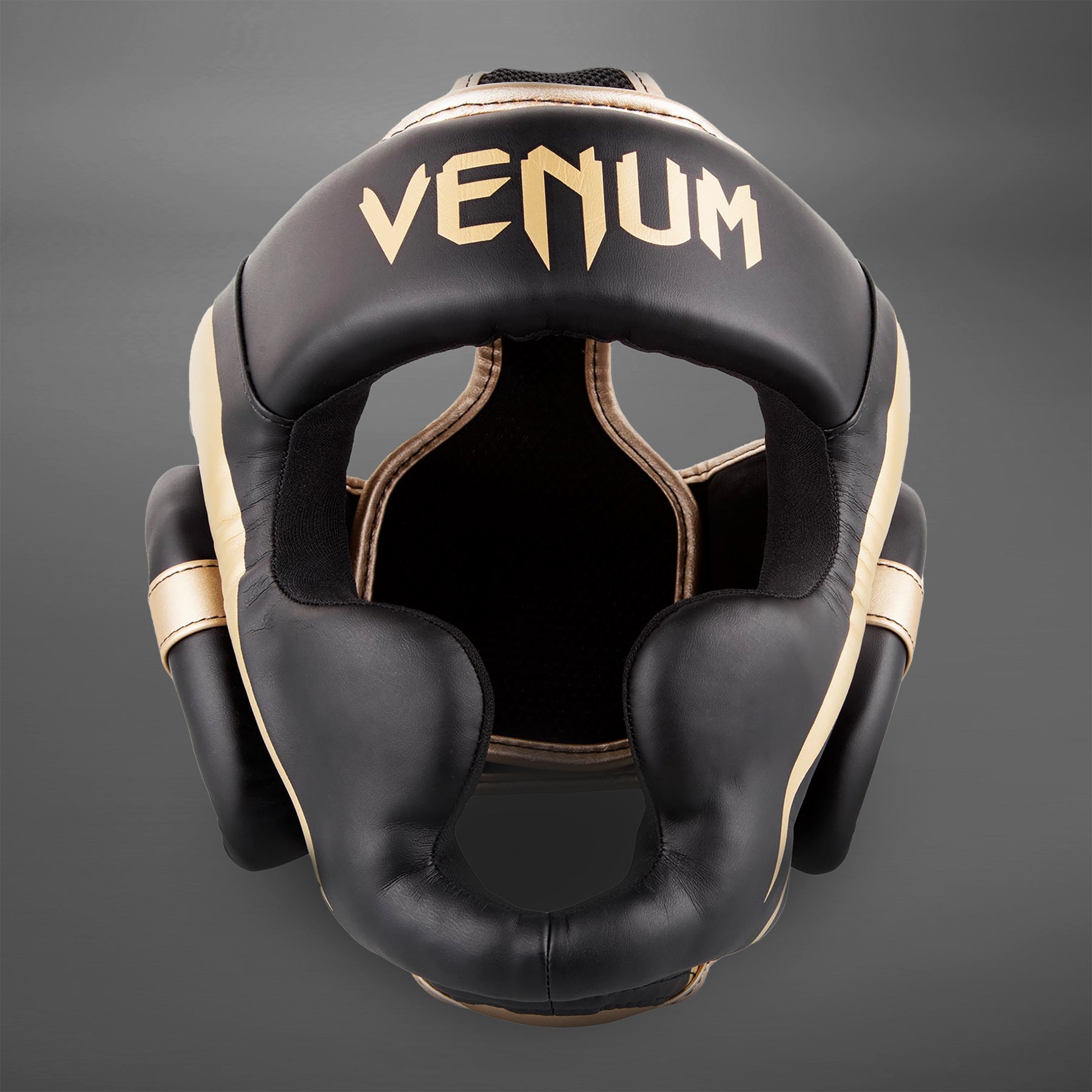 venum-elite-kopfschutz-schwarz-gold image 2