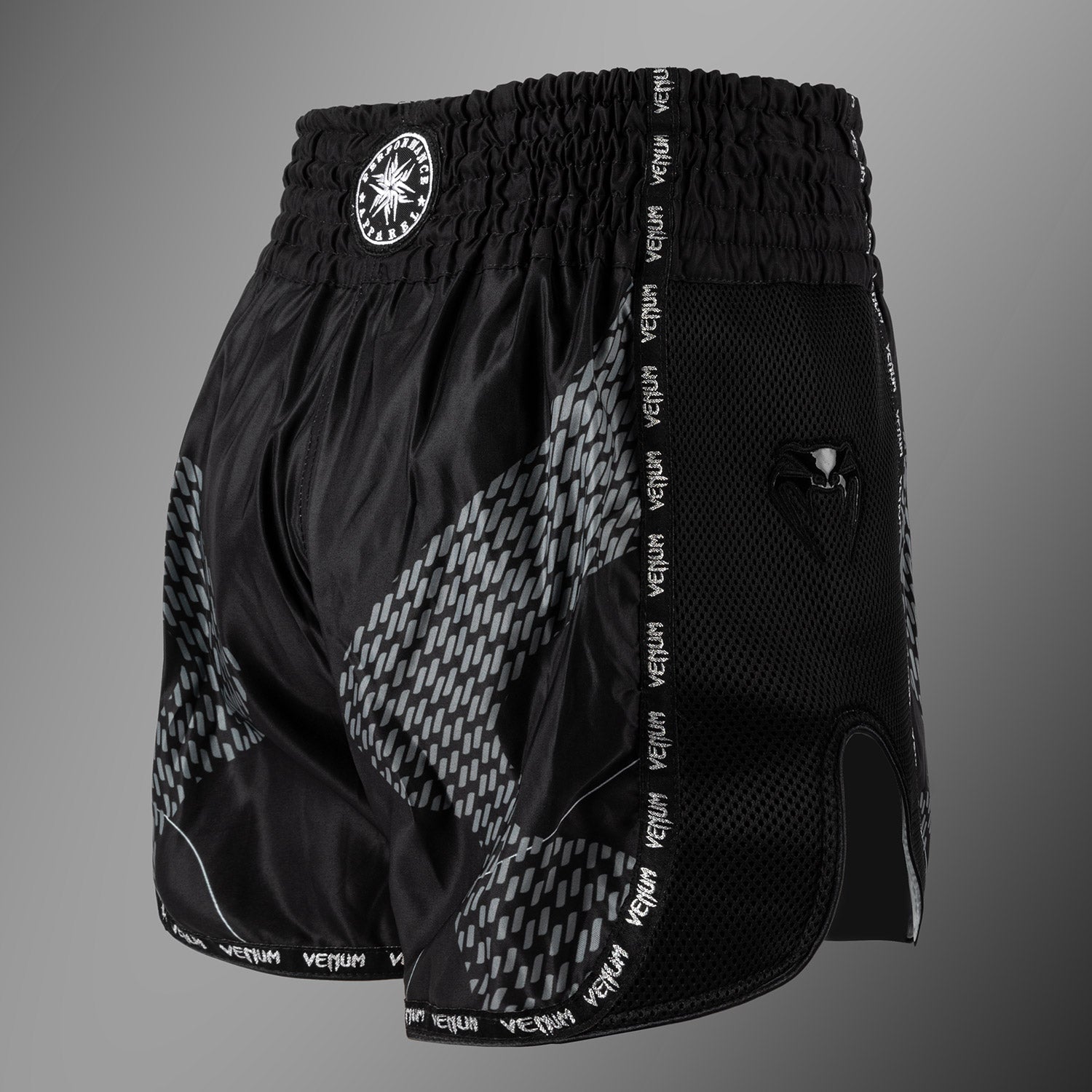venum-nexus-muay-thai-shorts-schwarz-silber image 2