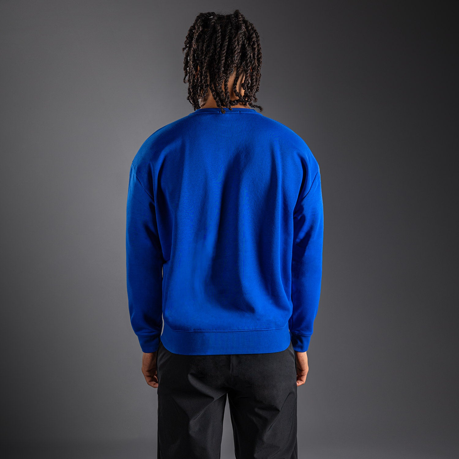 venum-lineup-fleece-crew-sweatshirt-k-nigsblau-wei image 4