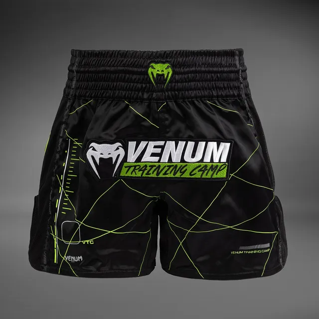venum-training-camp-4-0-muay-thai-shorts-schwarz-neongr-n image 1
