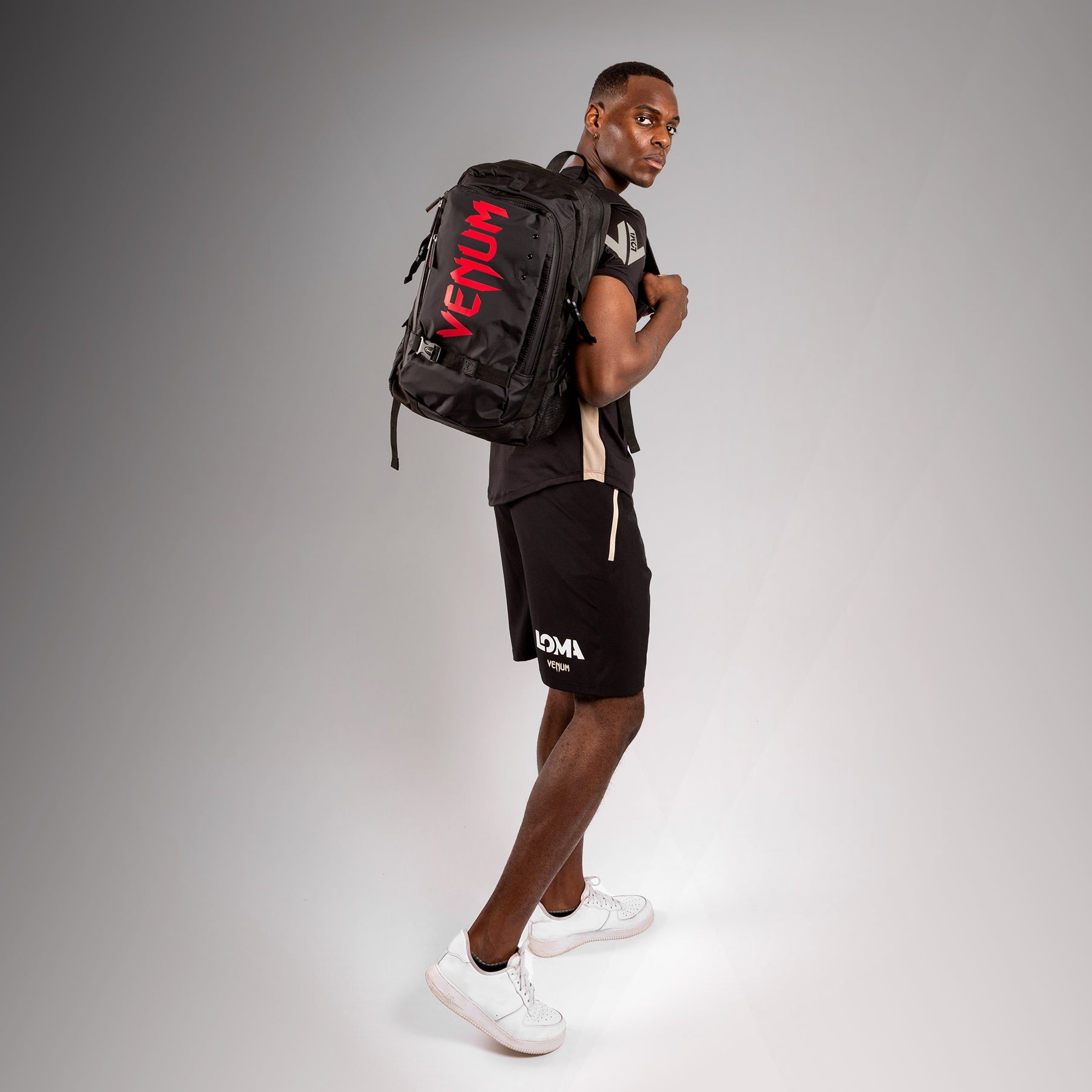venum-challenger-pro-evo-backpack-schwarz-rot image 2