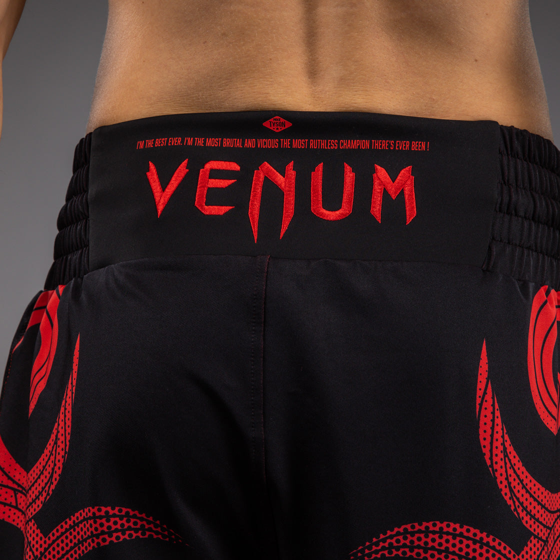 venum-x-mike-tyson-tiger-boxshorts-herren-tiefschwarz-intensivrot image 6
